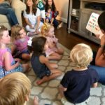 back to school backyard BOOK party!