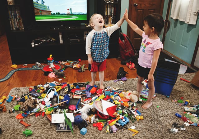 The real problem with toy clutter? Too many toys