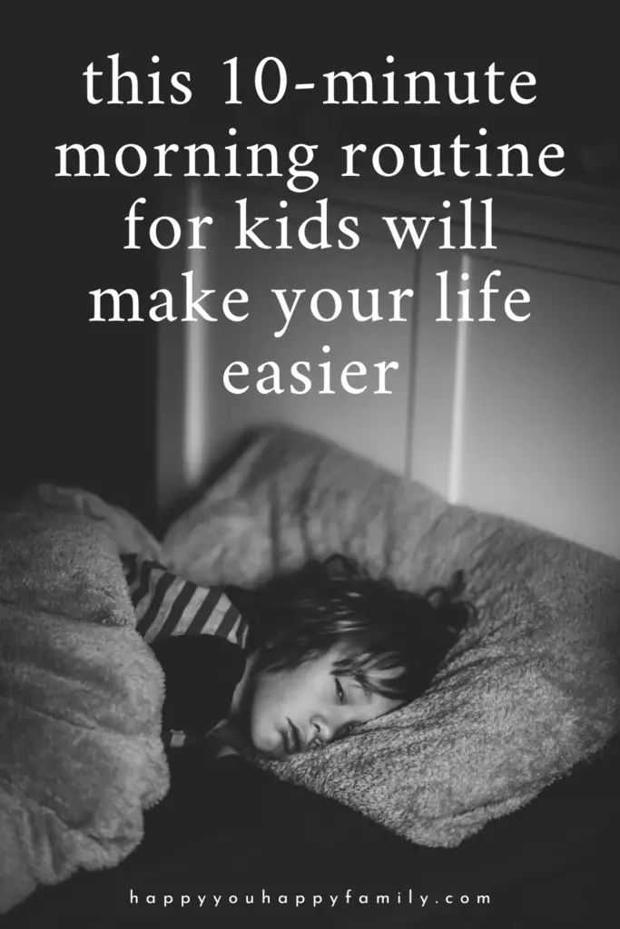 This 10-Minute Morning Routine for Kids Will Make Your Life Easier
