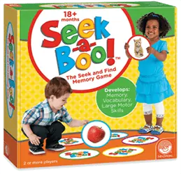 Seek-a-Boo: Board Game for Toddlers
