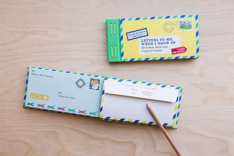 For a unique stocking stuffer for kids, give these prompted letters to their future self