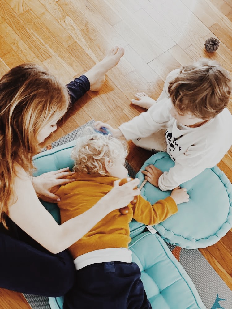 Ideas masajes en familia